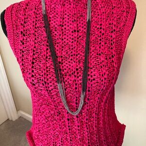 Elegant Silver Multi-Strand Necklace